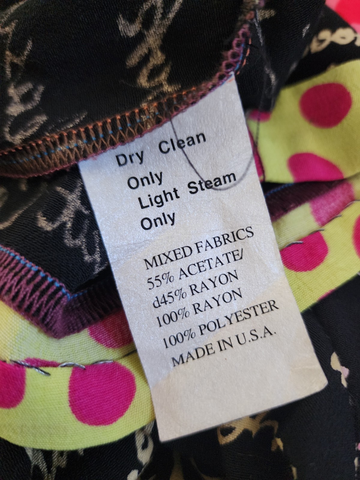 Nothing Matches Patchwork Artwear Jacket & Skirt … - image 9