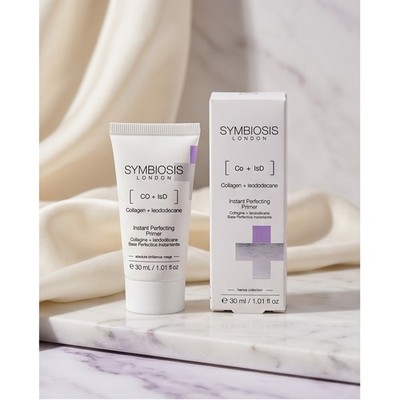 Symbiosis London Instant Perfecting Primer Collagen Isododecane 30ml 1.01oz NIB