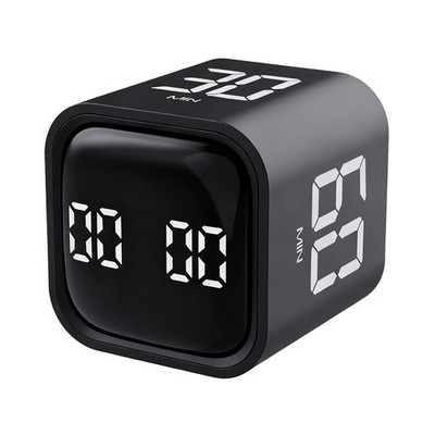 Pomodoro Timer, Rotating Flip Gravity Sensor Cube, 5/25/10/50 Min Preset, Des...
