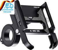 Dn Dennov Handyhalterung Aluminium,360°Drehbar Universal Fahrrad Handyhalterung
