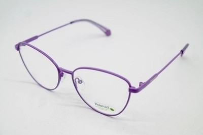  Brille Polaroid PLD D464 Violett Oval Brillengestell eyeglasses Neu 