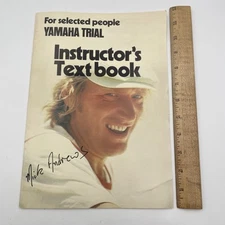 For Selected People Yamaha Trial Trials Instructor's Text Book Mick Andrews