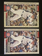 2026 TOPPS Series 1 Owen Cassie 2 Card Refractor Lot (RC) - Confetti & Glitter