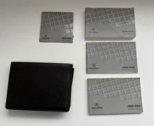 2008 Acura MDX Owner’s Manual Set – OEM Factory Original with Case