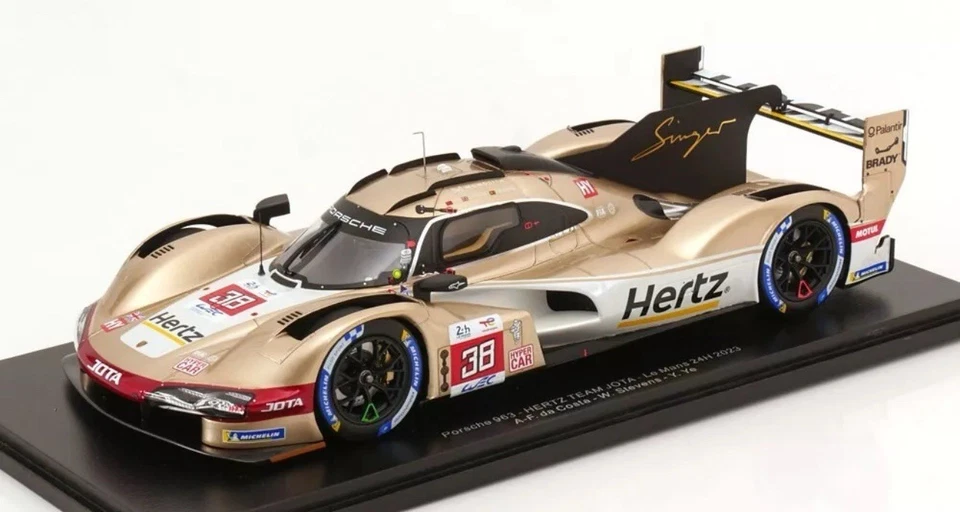 Spark PORSCHE 963 9RD 4.6L TURBO V8 24h LE MANS 2023 #38 with Showcase 1/18 New! - Imagem 3 de 3