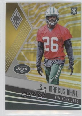 2017 Panini Phoenix Rookies Yellow 70/75 Marcus Maye #161 Rookie RC 3c7