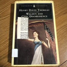 Walden and Civil Disobedience by Henry David. Thoreau (1983, Uk-B Format...