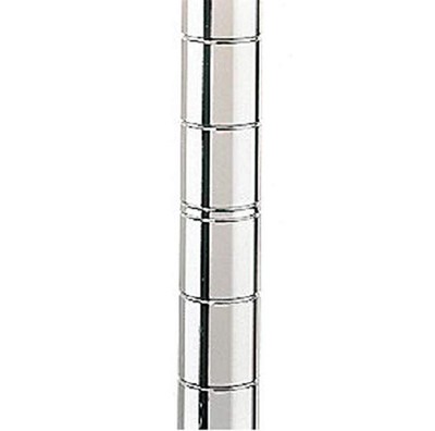 Commercial Chrome Wire Shelf Posts, 74 Inch, Set of 4