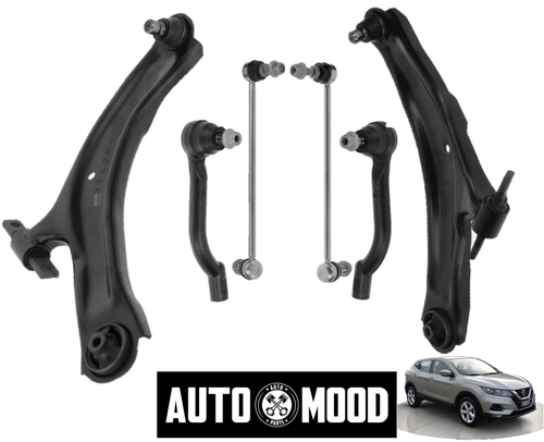 KIT BRACCI OSCILLANTI BIELLETTE TESTINE STERZO NISSAN QASHQAI + 2 I 1.5 1.6 2.0 - Foto 2 di 3