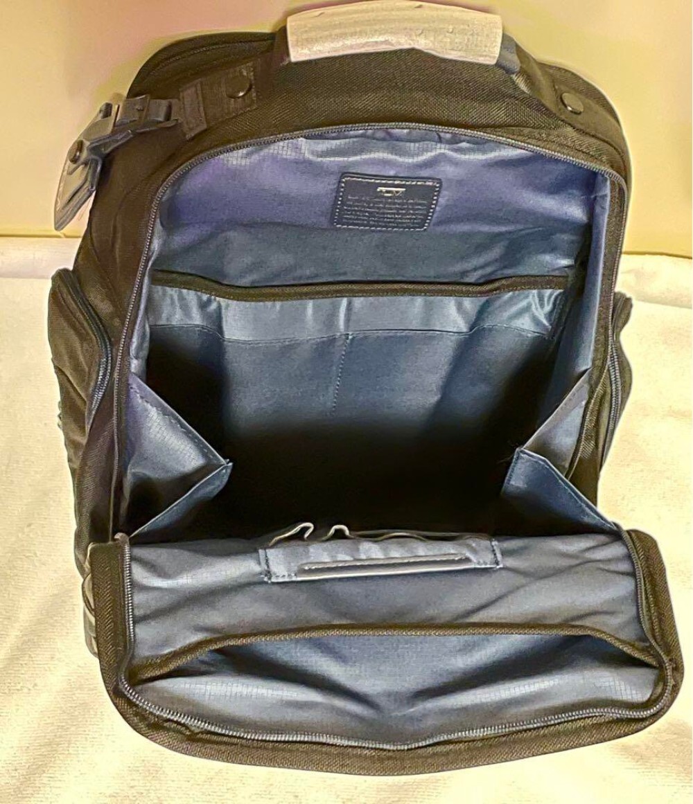 TUMI ALPHA3 Brief Pack FXT ballistic nylon/leather Black eBay