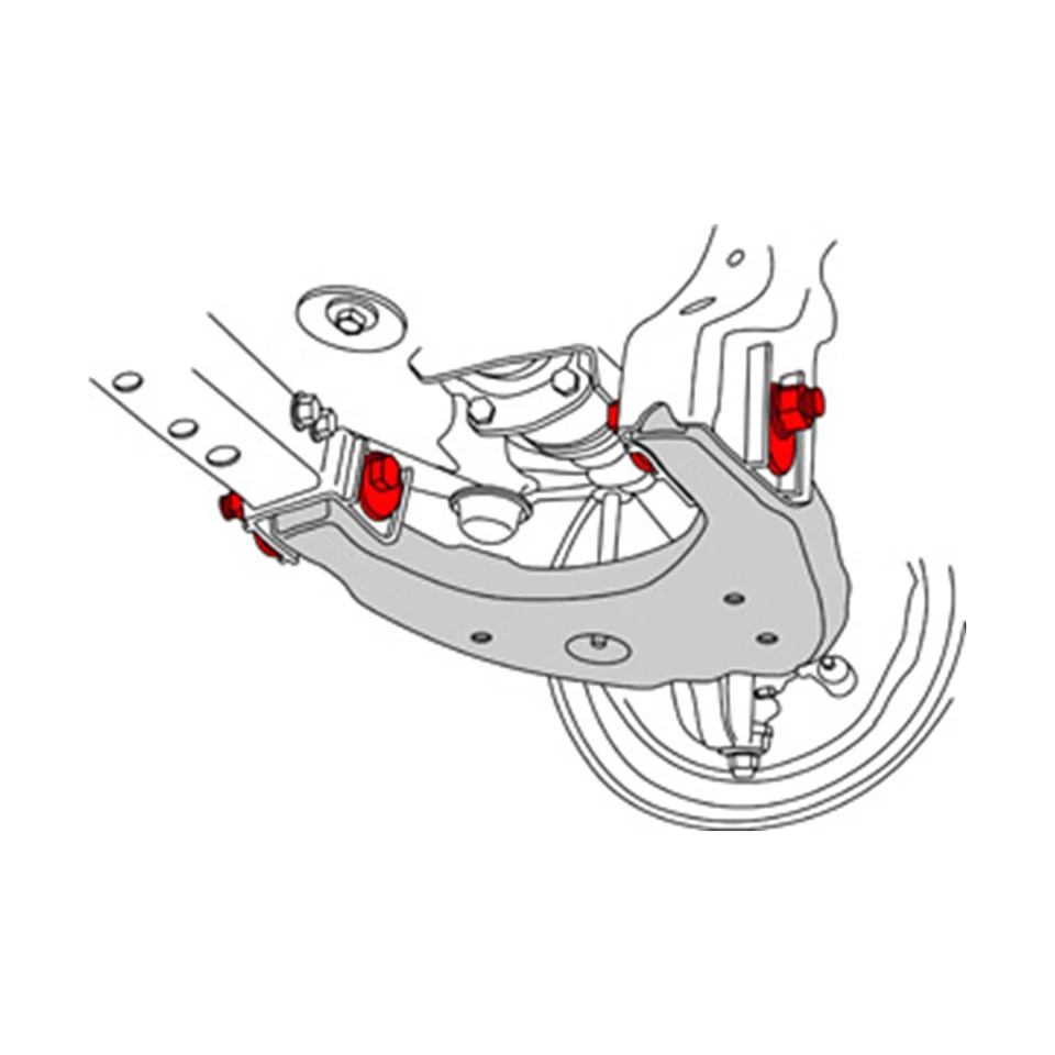 Cámara de alineación delantera SPC 25450/Cas. +/- Kit de pernos 1,50 para Lexus LX Toyota Tundra Foto 2 de 4