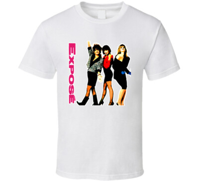 Expose 80s Girl Music Group T Shirt
