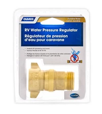 Camco 40055 RV Camper Motor Home Trailer Heavy Duty Brass Water Regulator