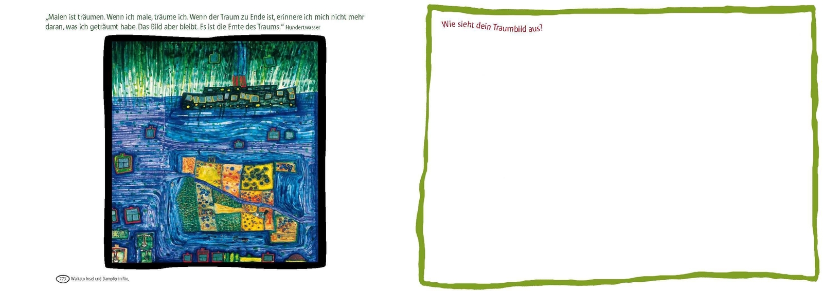 Thumbnail - Doris Kutschbach Kunst-malbuch Hundertwasser 9783791340975