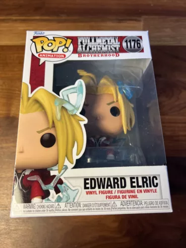 Pop Funko #1176 Full Metal Alchemist Brother Hood Edward Elric