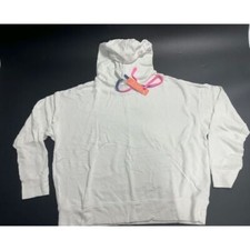 Sundry NWT Soft Basic Hoodie Long Sleeves in Ultra White Size 0/XS