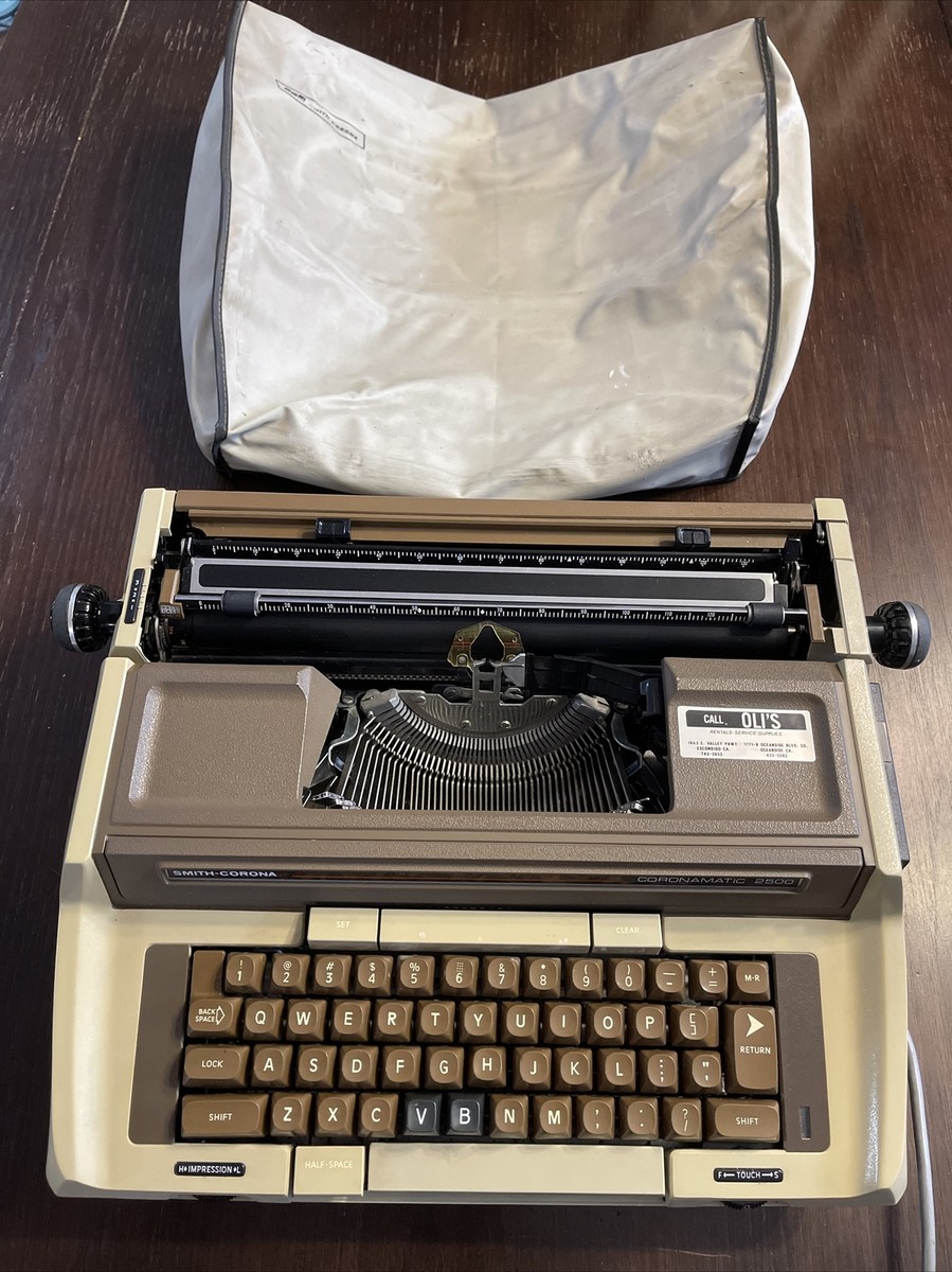 Smith Corona スミス コロナ type writer 電気 タイプライター SCM USA 