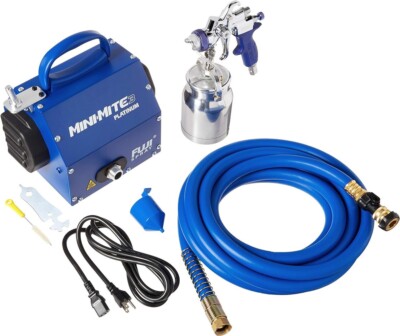 NEW In Box Fuji 2803-T75G Mini-Mite 3 PLATINUM Gravity HVLP Spray System NIB