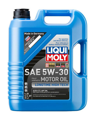 5 Liter 5W-30 Fully Synthetic LIQUI MOLY Engine motor Oil Change for BMW AUDI
