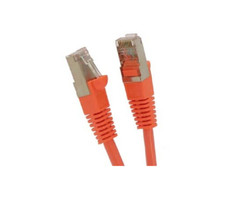 4ft Cat6 Shielded SSTP S/FTP Ethernet Booted Patch Cable 4ft purple