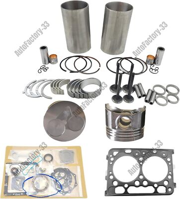 Z602 Engine Overhaul Rebuild Kit STD fits for Kubota BX1500 Tractors