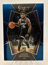 2021-22 Panini Select Basketball Davion Mitchell #118 Premiere Level RC
