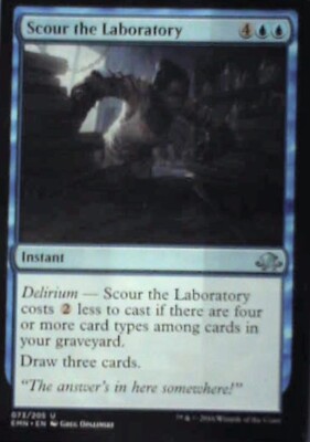 Scour the Laboratory - Eldritch Moon: #73, Magic: The Gathering Nm R102