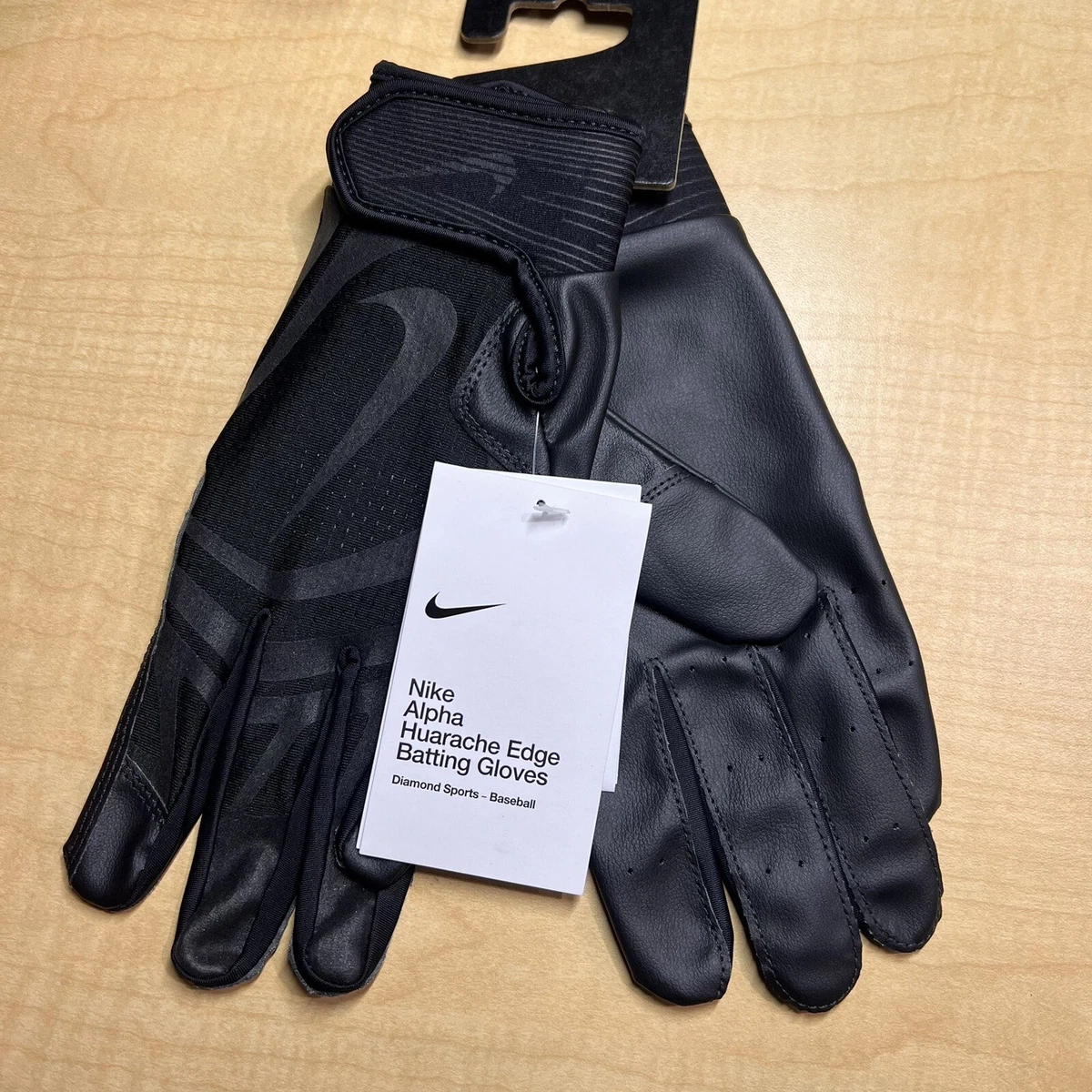 Nike alpha huarache edge baseball deals batting gloves