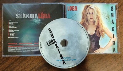Shakira Loba She Wolf RARE PROMO CD Made in Argentina