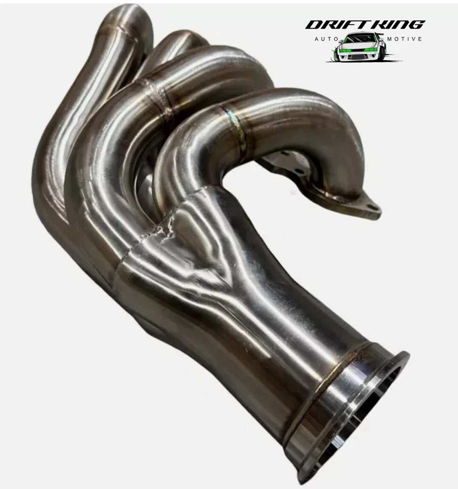 Big Block PARA Chevy BBC V-BAND Twin Turbo cabeçalhos de aço inoxidável 427 454 396 502 572 - Imagem 3 de 4