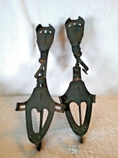 ANTIQUE B B, BARNEY BERRY, STEELE CLAMP ON ICE SKATES