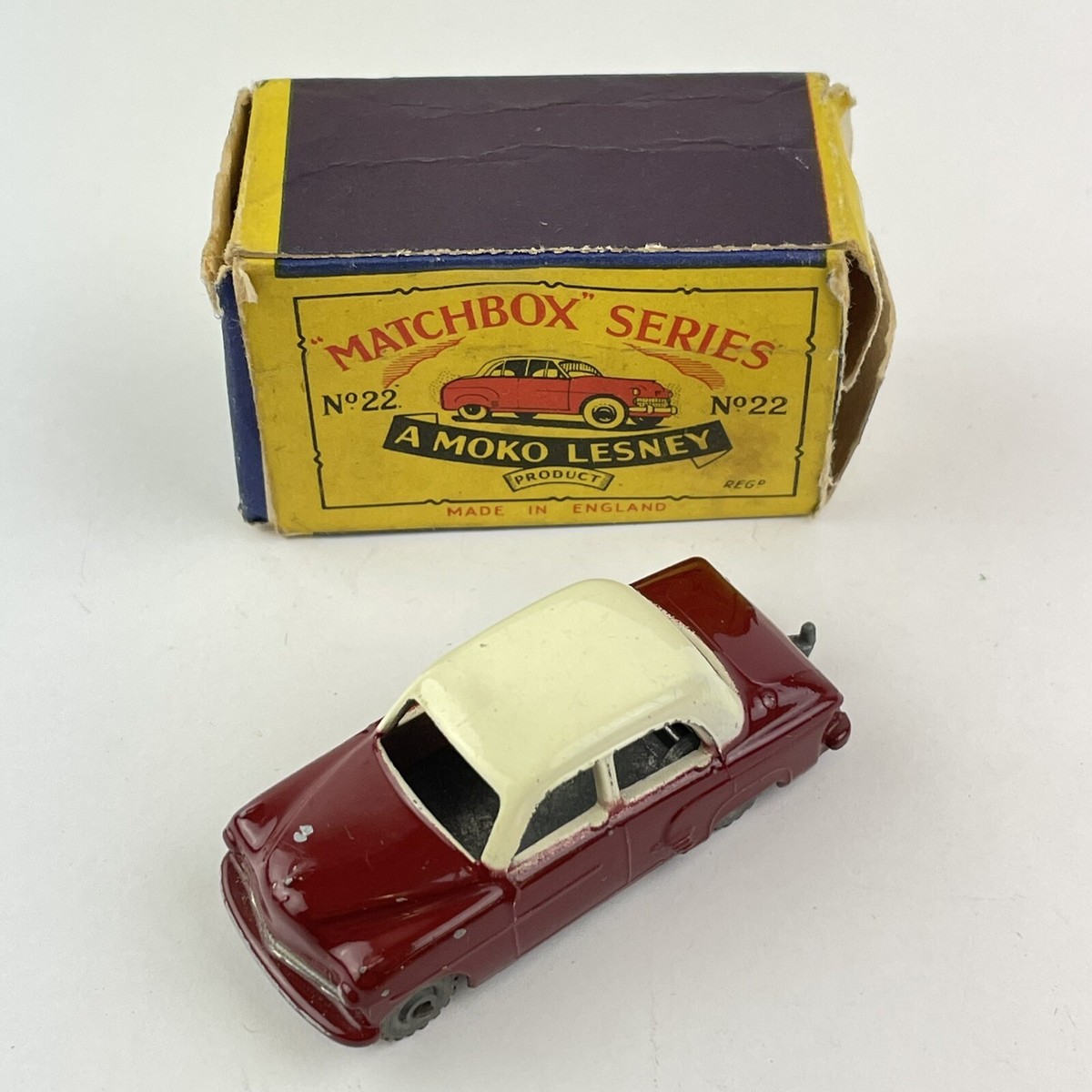 Vintage Boxed Matchbox Lesney Moko No. 22 Vauxhall Cresta | eBay UK