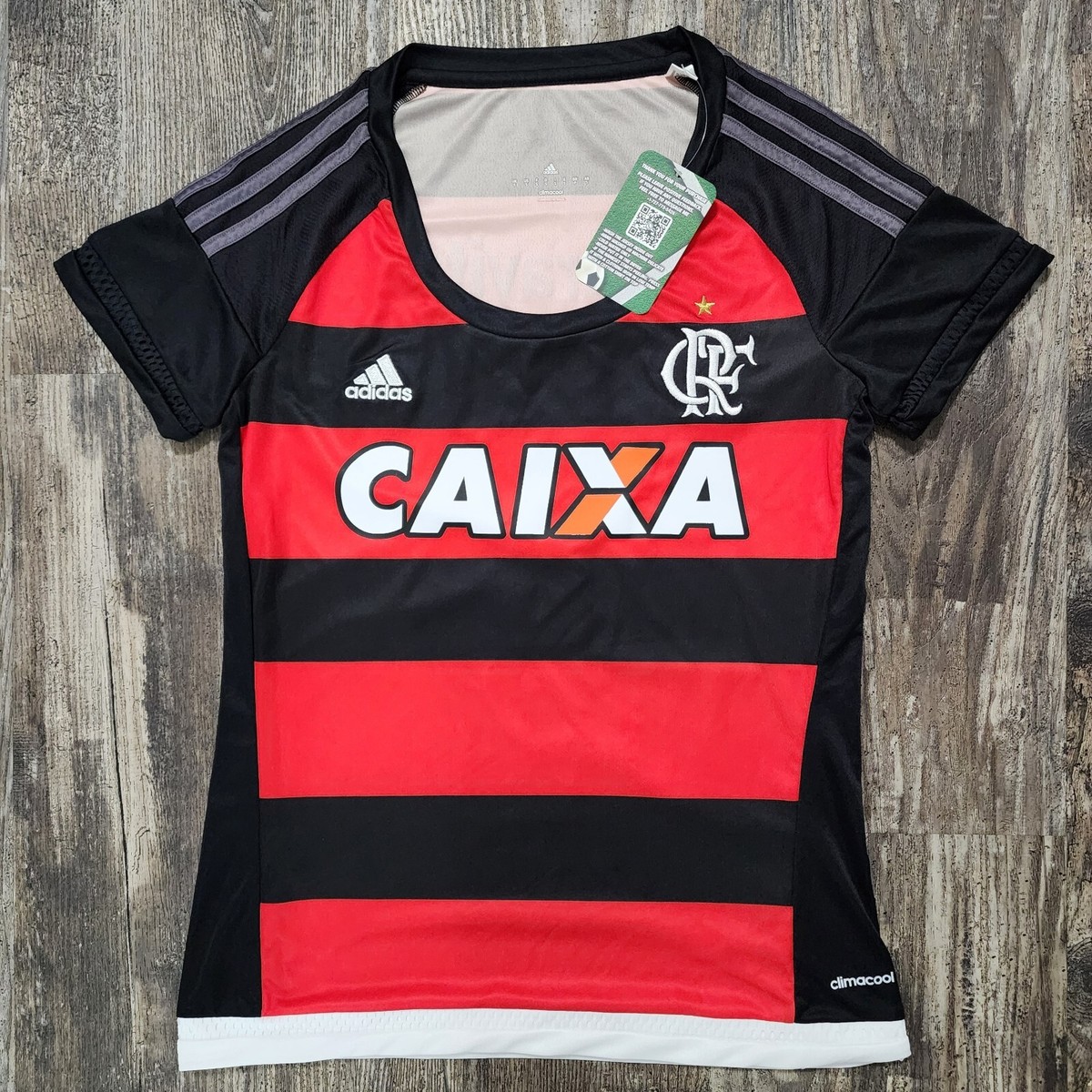 2015 Adidas Flamengo Home Soccer Jersey Paolo Guerrero Women S
