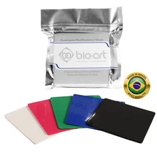 5/Pack Bio-Art Dental Vacuum Forming Soft Plates 3.0mm EVA Material Mixed Colors