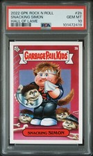2022 Topps Garbage Pail Kids Rock and Roll Hall of Lame Sticker Cards Checklist 22