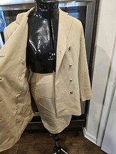 Vintage Emanuel Ungaro 2 Piece Skirt Suit Tan/ Beige/ Brown