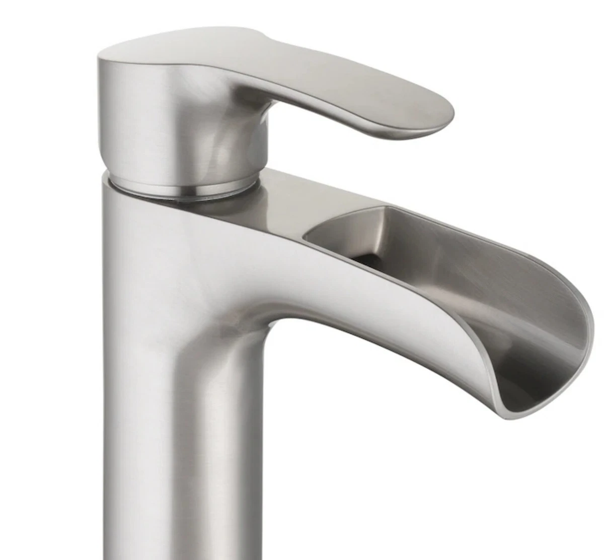 5127910_allen + roth Eliza Brushed Nickel 1-handle Vessel  