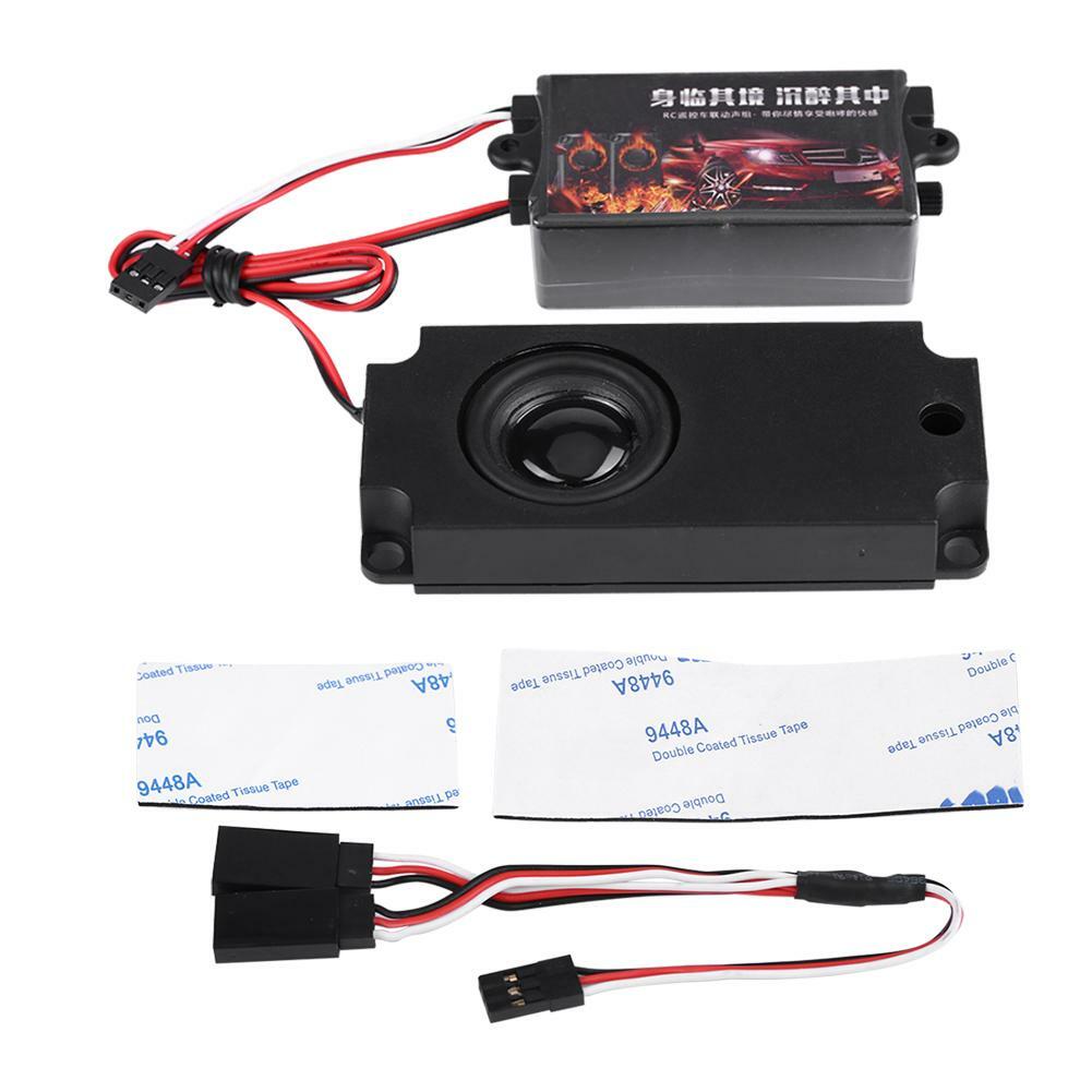 RC Car Engine Sound Simulated Module Set Simulator w/Speaker for 1/10 Car Model