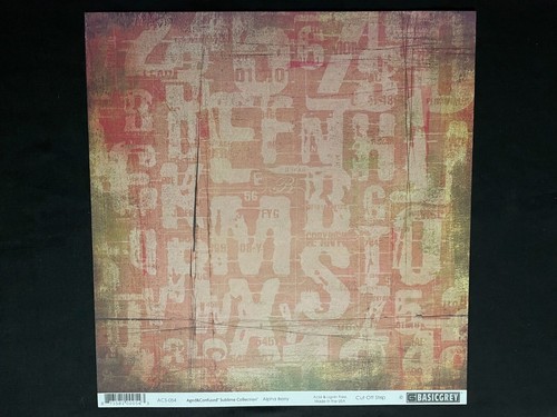 BASIC GREY "SUBLIME" 12X12 SS CARDSTOCK, TRANSPARENCIES AND STICKERS - Picture 9 of 23