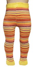 Halloween Fall Orange Striped Tights for 18" American Girl Doll Clothes