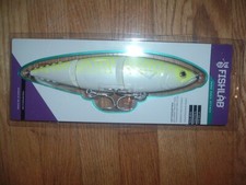 Fishlab Hard Mack Attack 9”  5.3oz Slow Sink Ghost Mackerel MAH-SS-9-GST  151G