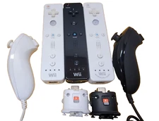 Wii Remote, Nunchuck, Motion Plus Adapter Oem Authentic Original