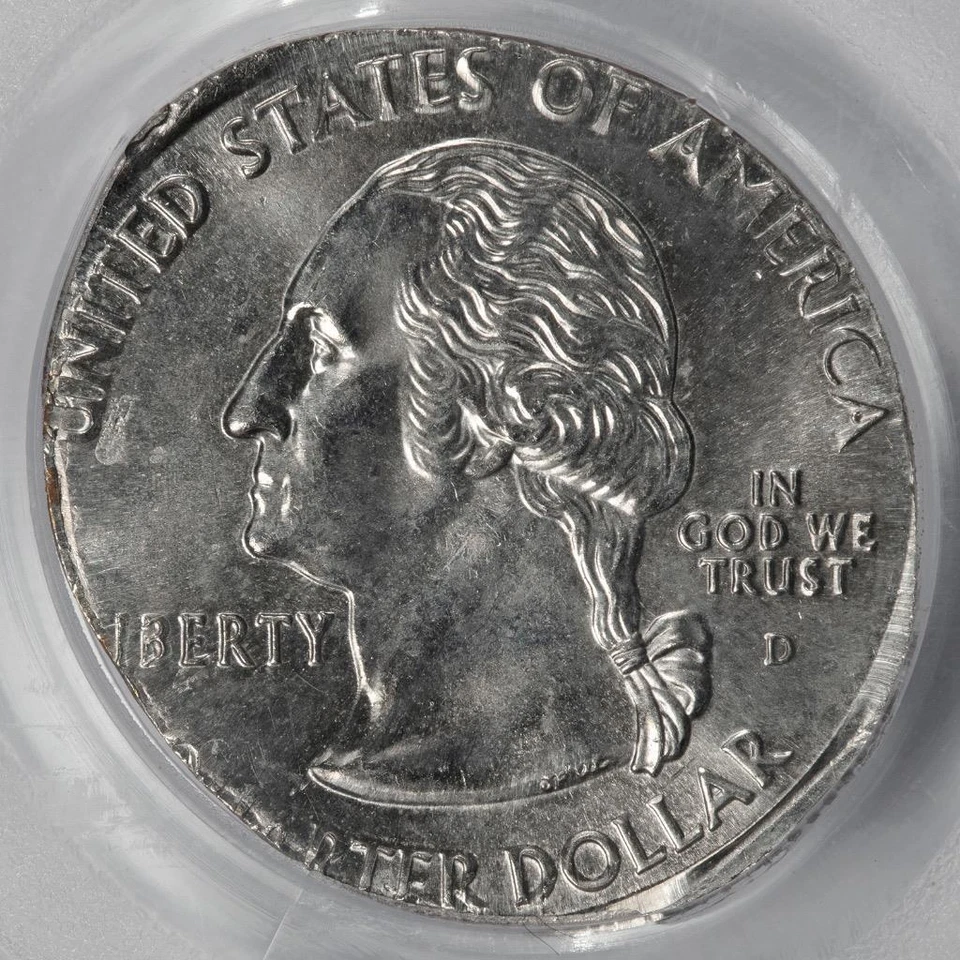 2006 D PCGS MS65 Struck On Elliptical Planchet North Dakota Quarter Mint Error - Image 2 of 4