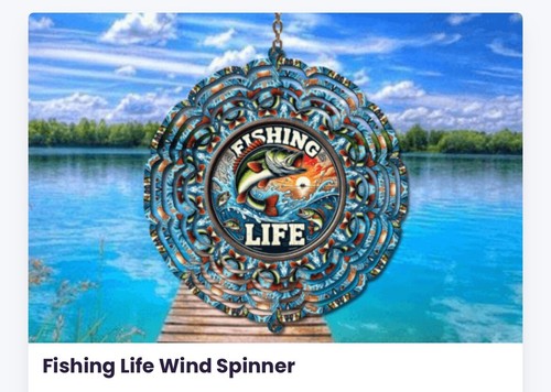 Custom order metal wind spinners for yard - Picture 2 of 9