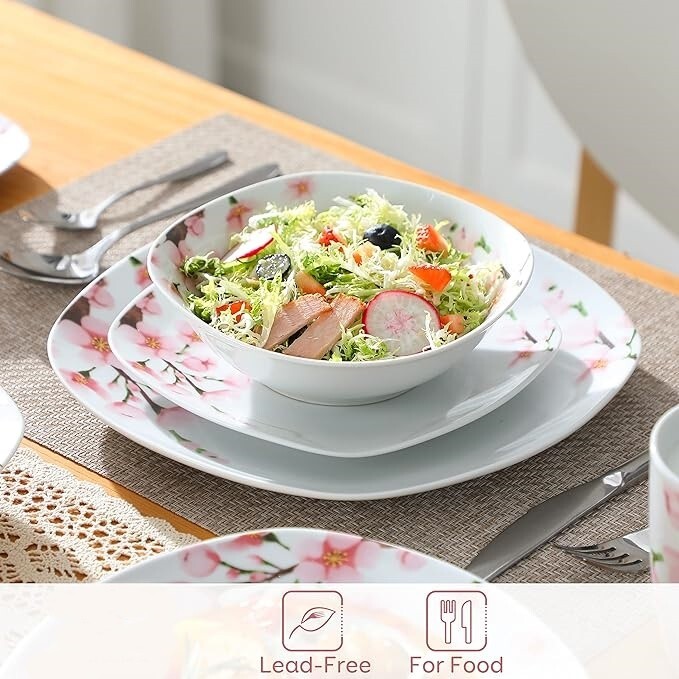 Porcelana Vajilla Sencilla Elegante Juego De Vajillas De Porcelana