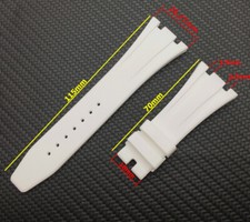 27mm Rubber Band for Audemars Piguet RoyalOak Offshore 42mm 15400 Silicone Strap