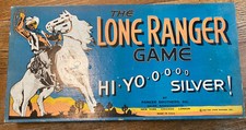 Vintage 1938 THE LONE RANGER HI-YO SILVER Board Game by Parker Brothers