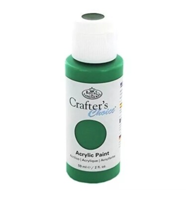 2 x Royal & Langnickel Crafter's Choice Acrylfarbe 59 ml MILDGRÜN 