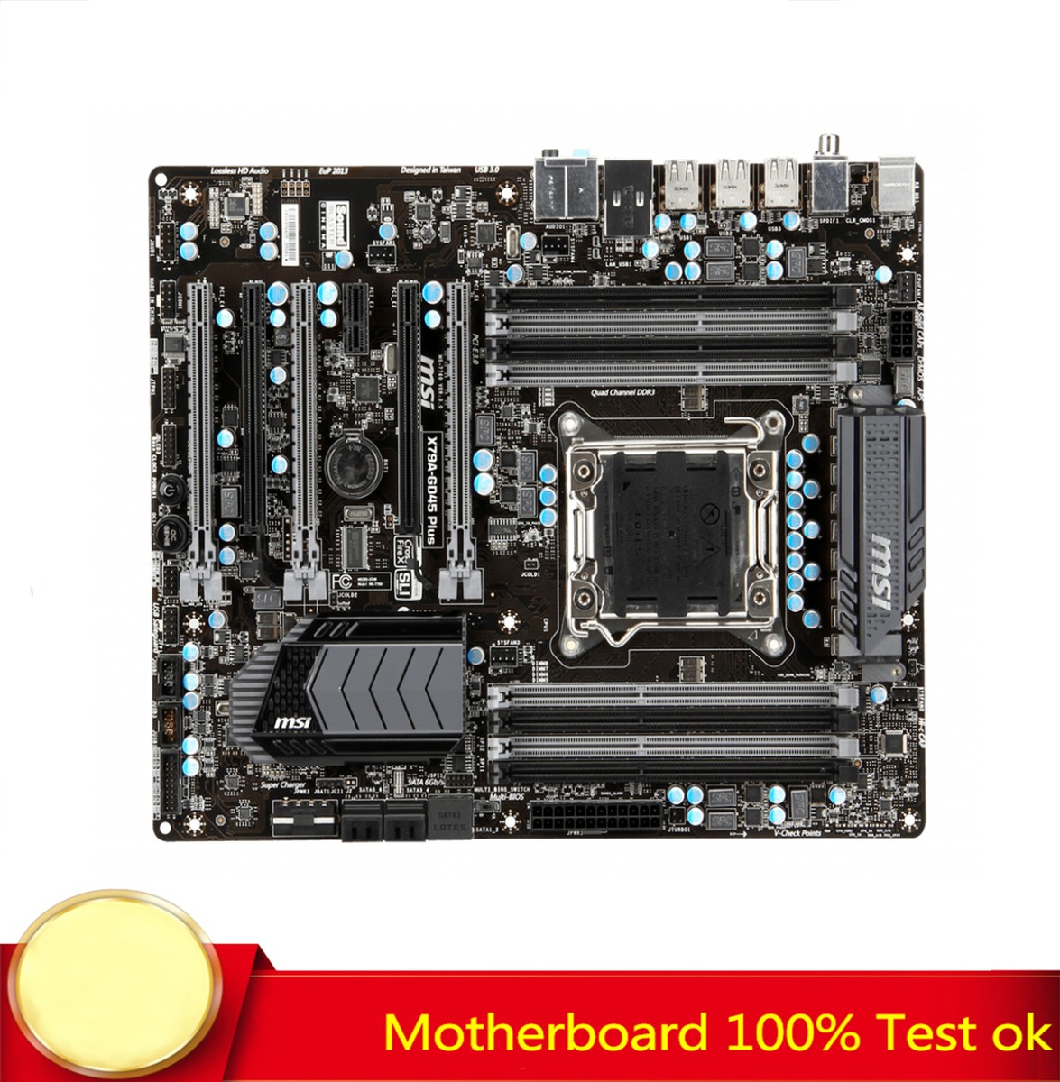 FOR MSI X79A-GD45 Plus Motherboard Supports I7 3960X ES DDR3 64GB
