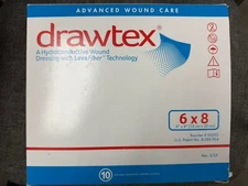 Drawtex Hydroconductive  Wound Dressing  6" x 8" 00303